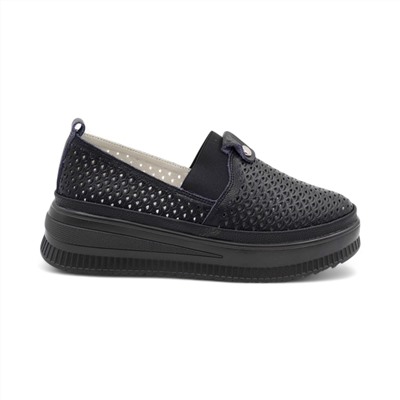 Женские туфли из натуральной кожи А5318-3 черные