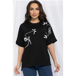 Блуза Ампир (черная) Б13168-20М