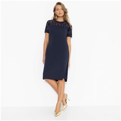 Платье-футляр с кружевом, Близкая по духу