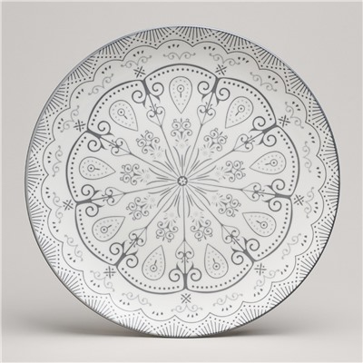 НАБОР ТАРЕЛОК ОБЕДЕННЫХ BRONCO "DREAMS" ИЗ 24 ШТ. ДИАМЕТР=27 СМ