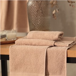 Набор махровых полотенец LoveLife "Natural stone" 3 шт: 70х130,50х80,30х50см хл100%