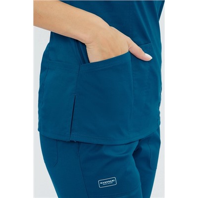 Топ медицинский женский 3-02-25-1 / Insoft 39 Индиголит