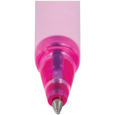 Ручка шариковая Uni "Jetstream SX-101-07FL" синяя, 0,7мм, грип, розовый корпус