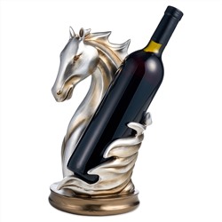 ПОДСТАВКА ПОД БУТЫЛКУ "ЛОШАДЬ" 19,5*16*29,8 СМ