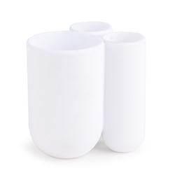 Стакан для зубных щеток Touch, белый