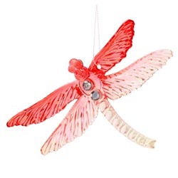 GAEM Украшение новогоднее "Стрекоза", L13,5 W4,5 H9,5 см