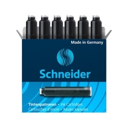 Картриджи чернильные Schneider черный 6шт 6601/50/Германия