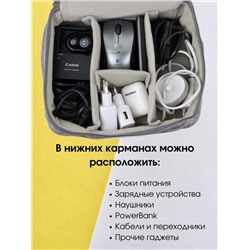 Органайзер для проводов и зарядных устройств (3255)