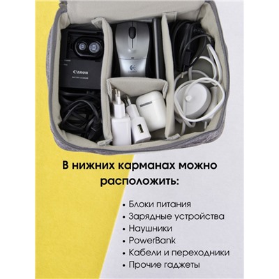 Органайзер для проводов и зарядных устройств (3255)