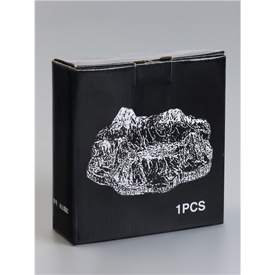 Пепельница для дома «Горы», для сигарет и стиков, белая, 16.2×4.8 см