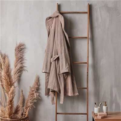 Халат махровый женский SL HOME: Basic "Саббиа", размер XL, 100% хлопок, 420 г/м2