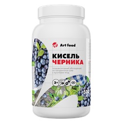 Кисель "Черника" с ягодами, 500 г.