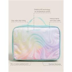 Kids' Marble Print Lunch Box
