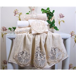 Хлопок Полотенце с Вышивкой 85x150 см 1 шт/уп. Evona - Royal Nazik
