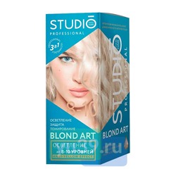 STUDIO Краска для осветления волос до 10 тонов 3D немецкая система