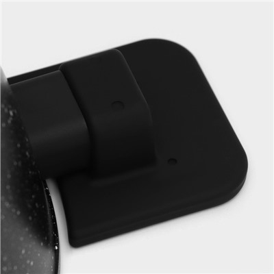 Кастрюля Доляна «Первый дом», 2.5 л, d=20 см, с крышкой, антипригарное покрытие, индукция, алюминий, чёрная