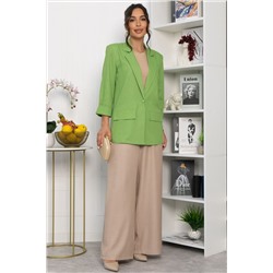 Пиджак льняной Мэрлин (зеленый) Б15429-7М