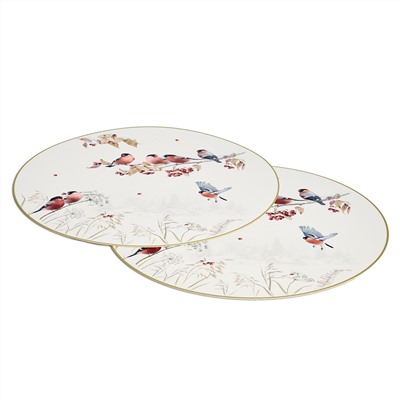 НАБОР ПОДСТАНОВОЧНЫХ САЛФЕТОК "ЛЕСНАЯ СКАЗКА" ИЗ 2 ШТ., ДИАМЕТР=38 СМ