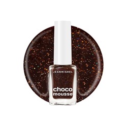 Лак для ногтей Jeanmishel, брауни, блестки, тон 473, 6 мл