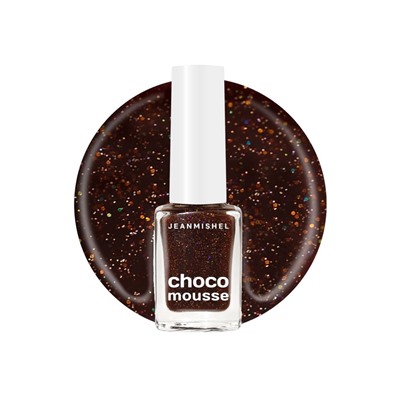 Лак для ногтей Jeanmishel, брауни, блестки, тон 473, 6 мл