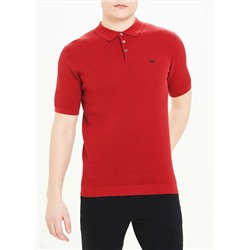 Short Sleeve Knitted Polo Shirt