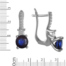 Серьги 'Каталина' с фианитами ТШСК.712Ф11.21