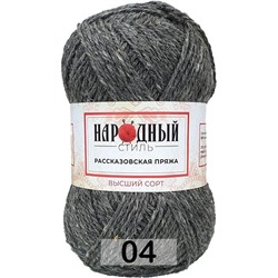 Пряжа Рассказовская Народный стиль