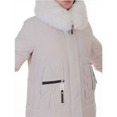M-M02 MILK Куртка зимняя женская (200 гр. холлофайбер)