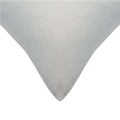 Набор из двух наволочек  из умягченного сатина серого цвета из коллекции Essential, 70х70 см