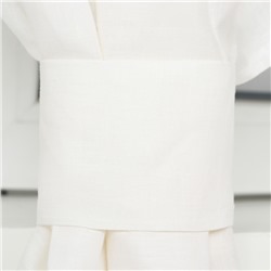 Комплект штор д/кухни с подхватами Этель Ivory 110х180см-2 шт., 100% лён 170 г/м2