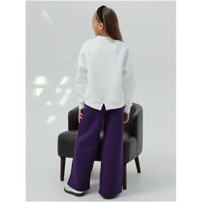 Костюм "Чикаго" детский девочка  молочный фиолет