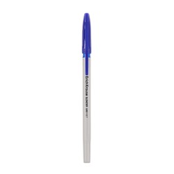 Ручка шариковая ErichKrause Slender Stick Grey, Super Glide, 0.7 мм, синяя