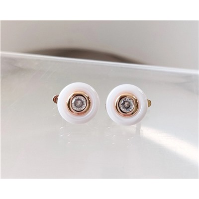 Серьги с керамикой