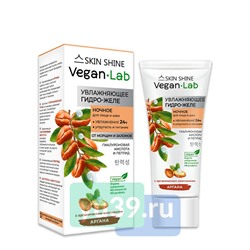 SKIN SHINE "VEGANLAB", Гидро-желе ночное увлажняющее для лица и шеи, 60мл (12)