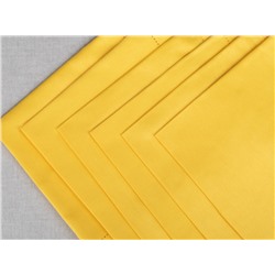 16С-4ЯК Салфетка 45*45 "Атласная" цв. жёлтый (по 6 шт