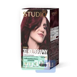 Крем-краска STUDIO HOLOGRAPHY для волос Professional (3.56) Темная вишня 50/50/25/15мл