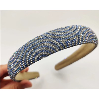 Ободок для волос со стразами