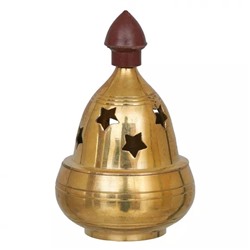 Лампа Аканд Дия, Golden Traditional Akhand Brass Diya, произв. eCraftIndia