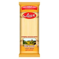 Лия Лапша Нежная 250гр ДЛИННАЯ