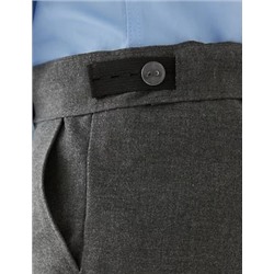 Boys' 2pk Slim Leg School Trousers (2-18 Yrs)