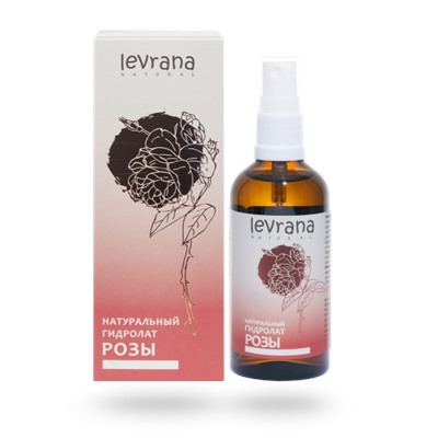 Натуральный гидролат Розы, 100мл.