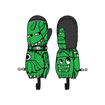 Варежки-краги зимние для мальчика