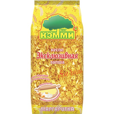 Эксклюзивная лапша яичная Маргаритка 250гр