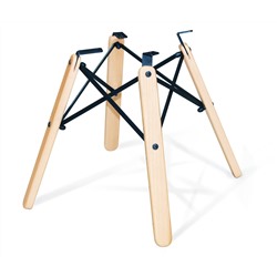 Стул SHT-ST36-4/S70
                        сумеречная орхидея / прозрачный лак / черный