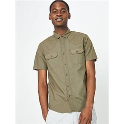 Khaki Short Sleeve Shirt