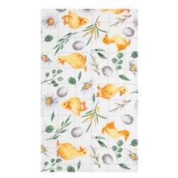 Полотенце Доляна Duckling 35х60 см, 100% хл, рогожка 164 г/м2