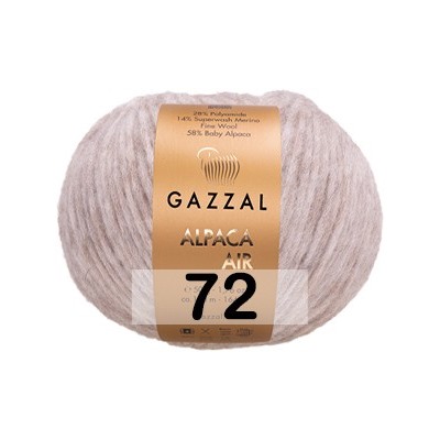 Пряжа Gazzal Alpaca Air