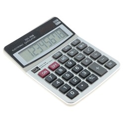 Калькулятор настольный, 8-разрядный, SDC - 3808