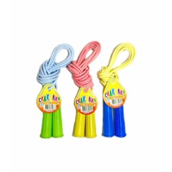 29604 Скакалка "Детская" с пластмассовыми ручками (2м)