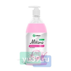 Крем-мыло жидкое увлажняющее Milana fruit bubbles флакон, 1000 мл.